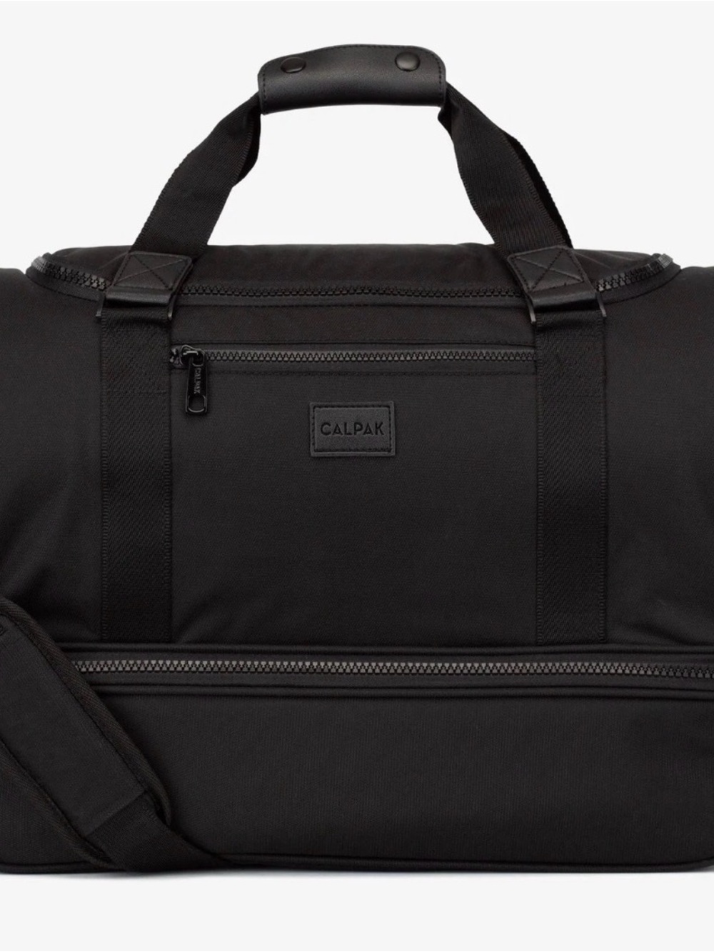 Calpak Black Stevyn Duffel Bag